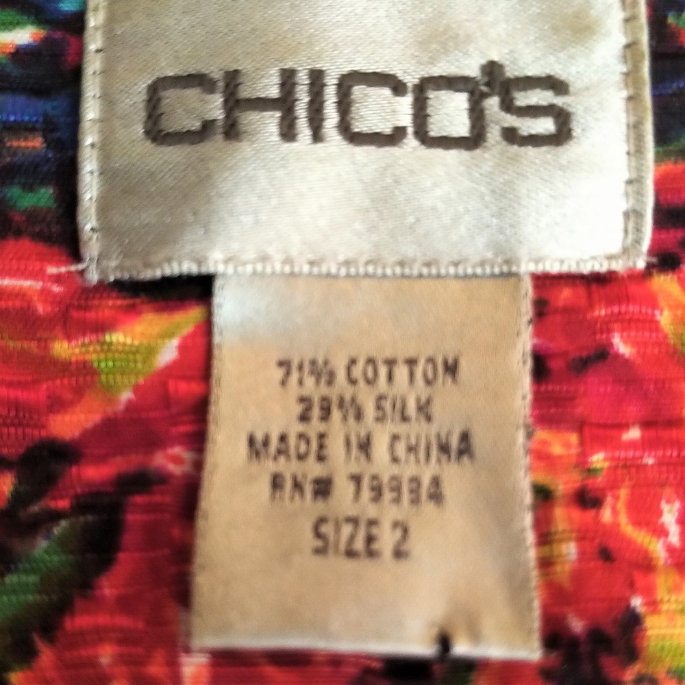 Brilliantly Bright Jacket by Chico's Like New L - Picture 5 of 5